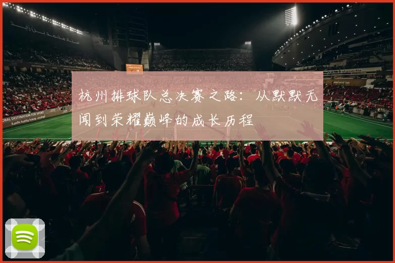 杭州排球队总决赛之路：从默默无闻到荣耀巅峰的成长历程
